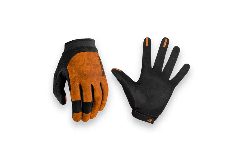 Bluegrass React Mountain Bike Gloves - Orange